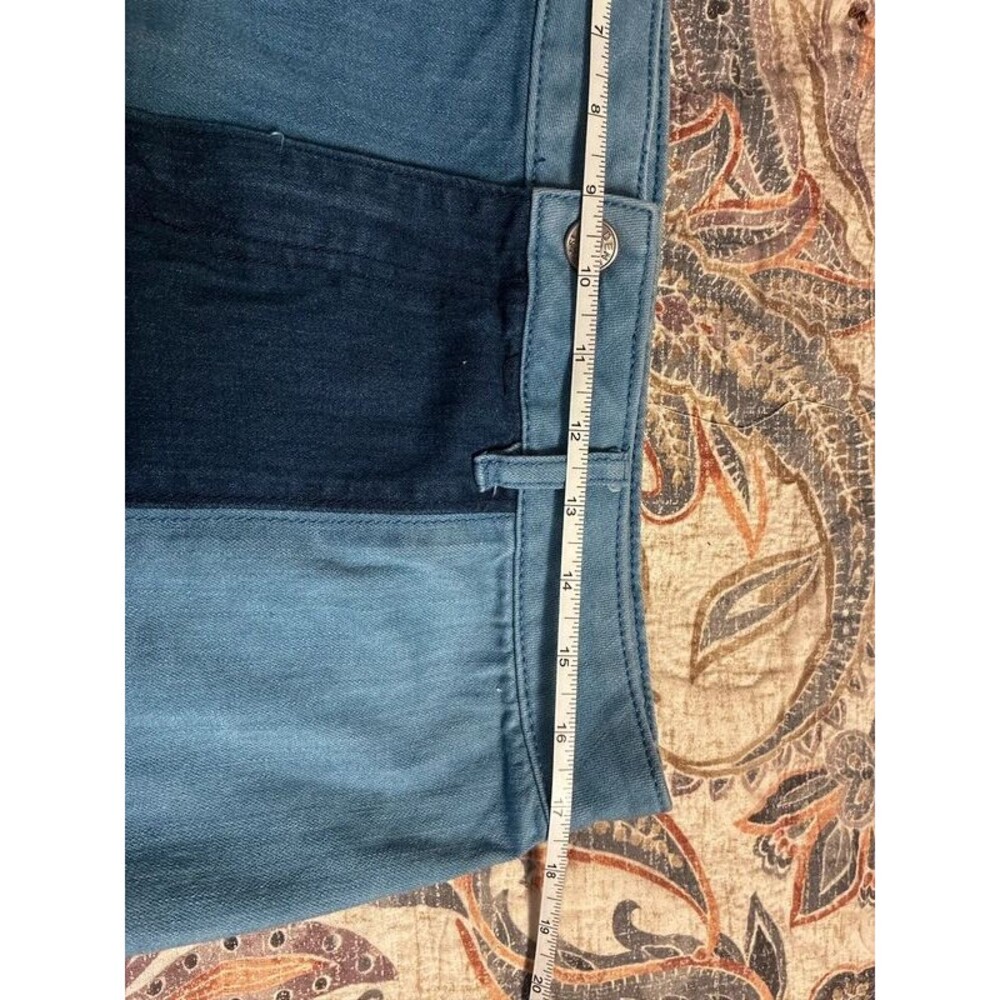 Est 1946 Denim Womens Skirt Maxi panels raw hem size 14 - Picture 10 of 11